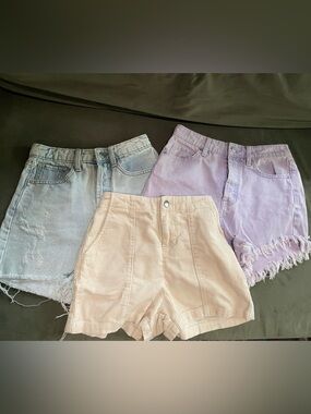 Wild Fable High Waist Shorts Bundle of 3